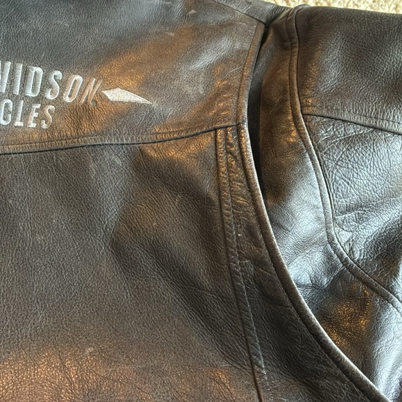 HARLEY DAVIDSON MOTORCYCLES leather jacket - Picture 14 of 16